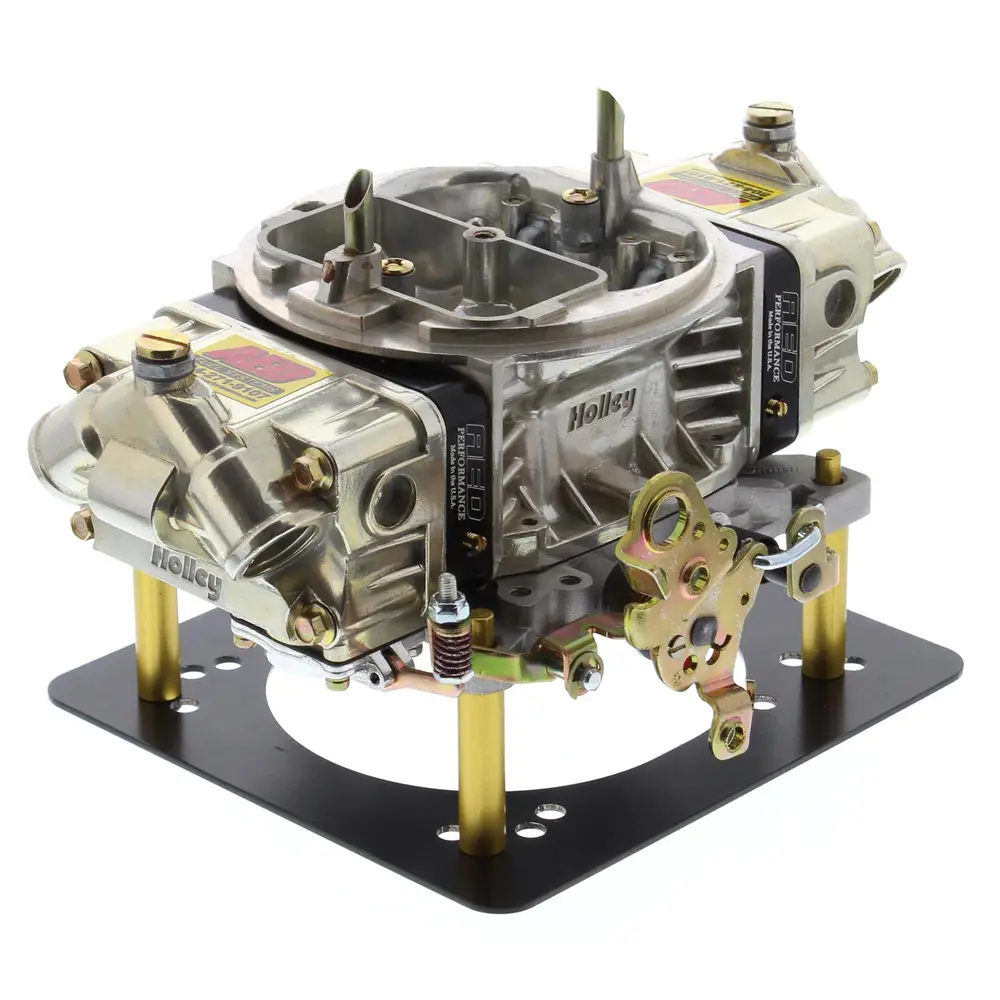 AED Billet HO-Series 850 CFM 4-Barrel Carburetor AL850HO-BK