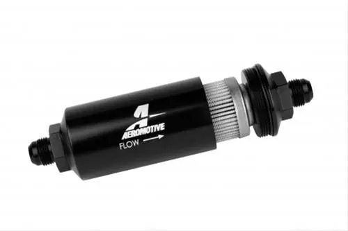 Aeromotive 40 Microns Fuel Filter with -8 AN Inlet Size 12378