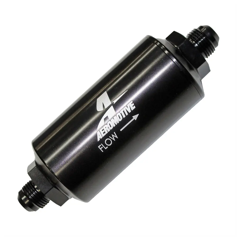 Aeromotive 100 Microns Fuel Filter with -8 AN Inlet Size 12379