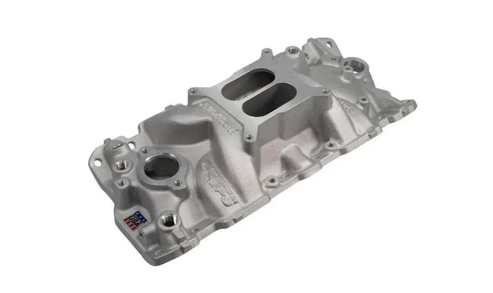 Edelbrock Performer EPS Dual Plane Aluminum SBC Intake Manifold 2701