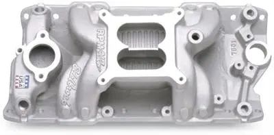 Edelbrock Performer RPM Air-Gap Dual Plane Intake Manifold for Small Block Chevy 7501