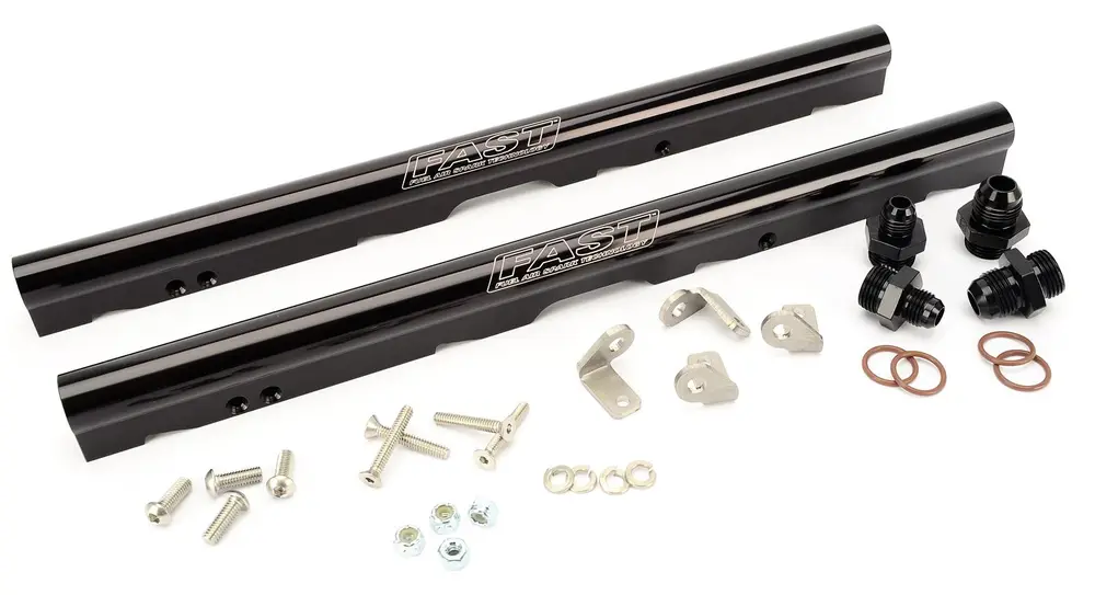 FAST LSX High-Flow Billet Fuel Rails 146032B-KIT