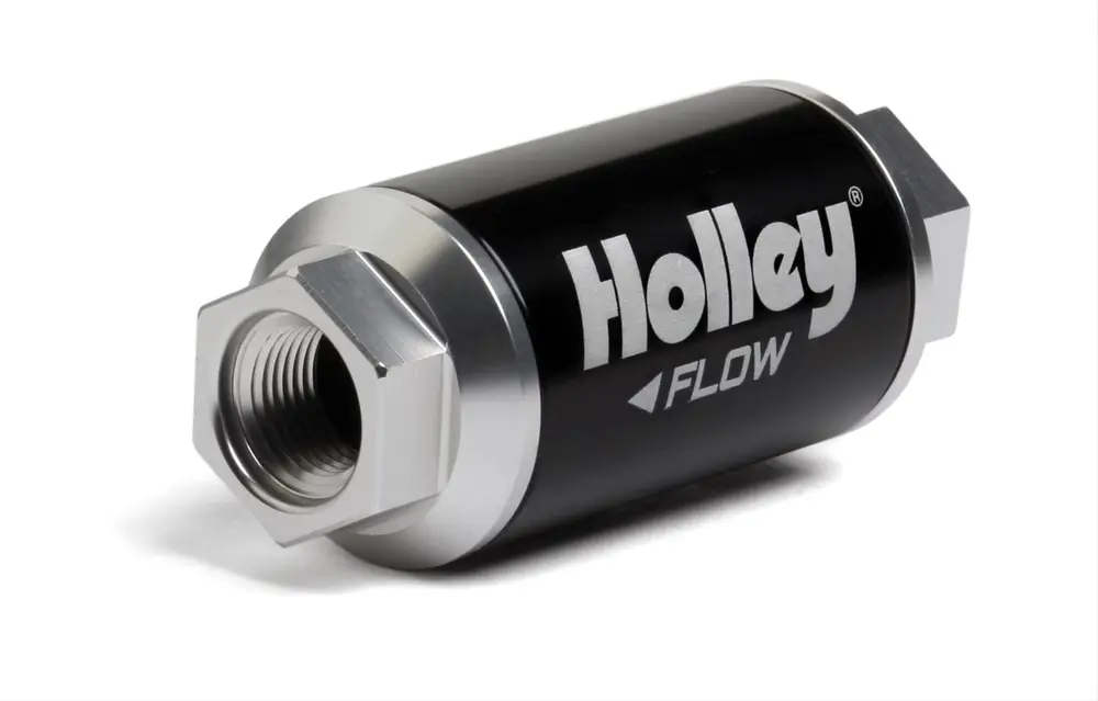 Holley HP Billet 10 Microns Fuel Filter with 3/8 in. NPT Inlet Size 162-550