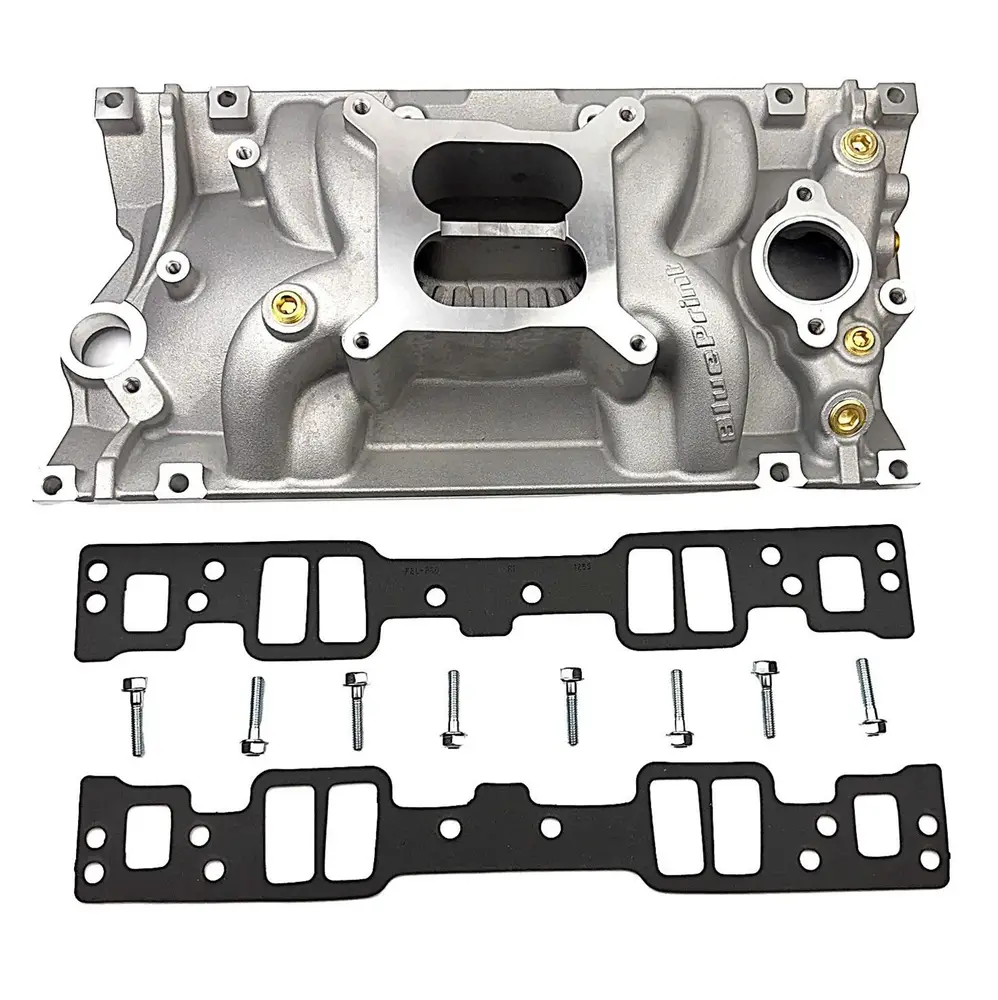 BluePrint Engines Dual Plane Vortec Intake Manifold for Small Block Chevy 350 BPP350VINT
