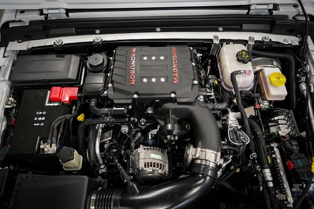Magnuson Radix TVS1900 Supercharger Kits for 2020-2021 GLADIATOR, 2018-2021 WRANGLER - 01-19-36-003-BL