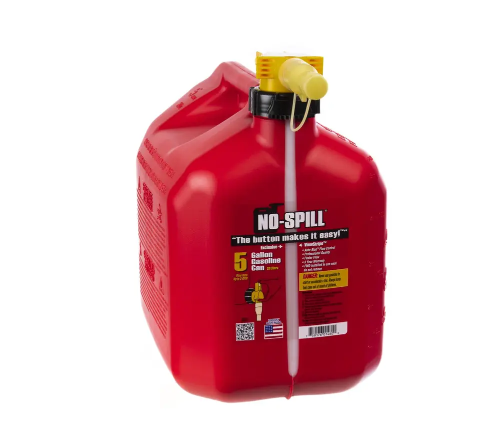 5 Gallons No-Spill Gasoline Can 1460