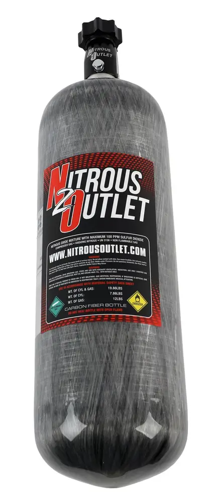 Nitrous Outlet 12 lbs. Nitrous Oxide Bottle 00-30145