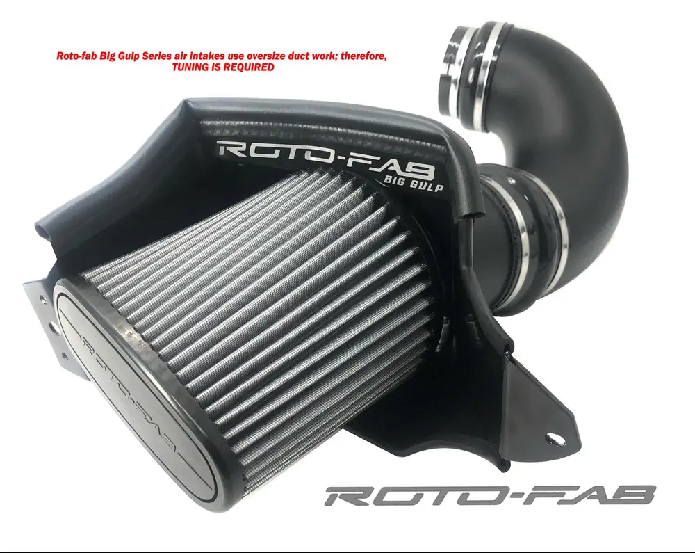 Roto-Fab Big Gulp Series Air Intake Systems for 2015-2019 CORVETTE - 10161087