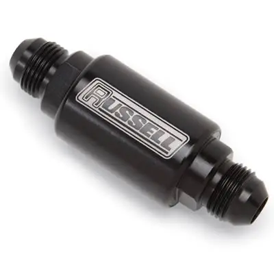 Russell Competition 40 Microns Fuel Filter with -6 AN Inlet Size 650133
