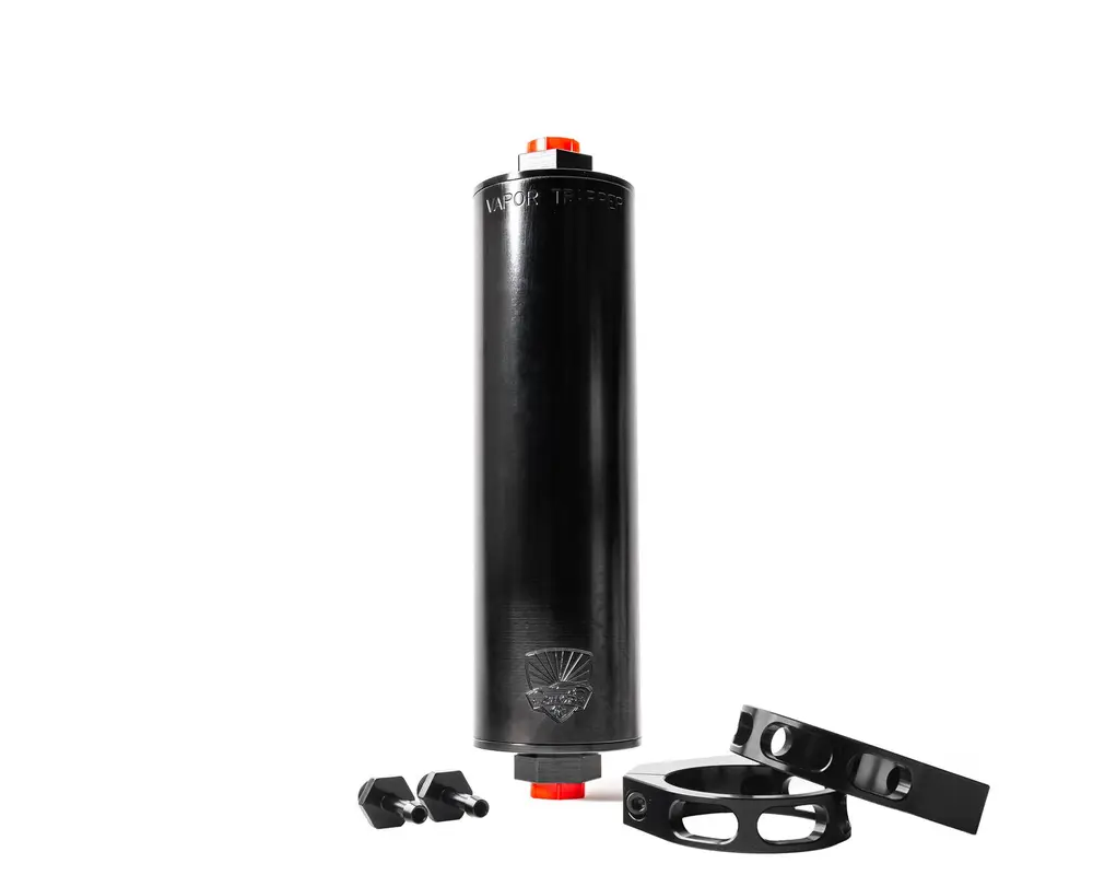 Shop 48 Vapor Trapper Performance Charcoal Filter with Premium Install Package VT8BLK-3/8-P