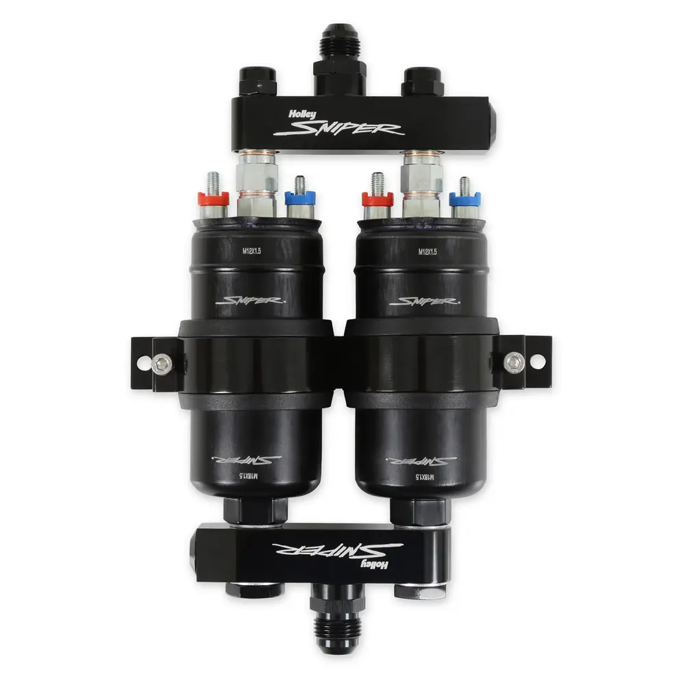 Holley Sniper 3.5 GPM Twin Pump and Manifold Kits 12-270
