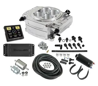 Holley Sniper 2 EFI 650 HP Inline Pump Fuel Injection Systems with Power Distribution Module 550-510-3PK