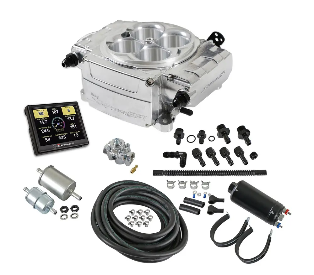 Holley Sniper 2 EFI 650 HP Inline Pump Fuel Injection Systems 550-510-3XK