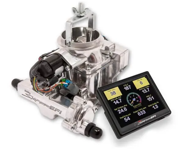 Holley Sniper BBD Two Barrel Fuel Injection Systems for 1971-1983 CJ5, 1971-1975 CJ6, 1976-1986 CJ7 - 550-858
