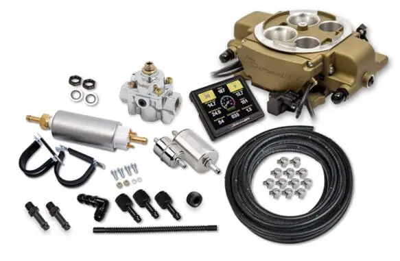 Holley Sniper EFI Quadrajet Self-Tuning Fuel Injection Systems 550-869K