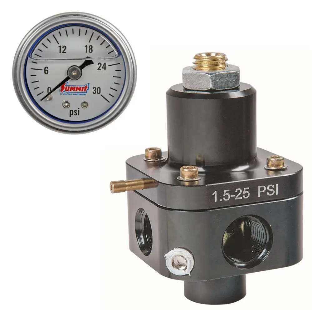 Summit Racing™ 4-Port Fuel Pressure Regulators SUM-220058-KIT