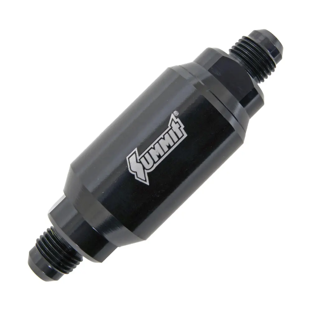 Summit Racing™ Full Flow 40 Microns Fuel Filter with -6 AN Inlet Size SUM-230102