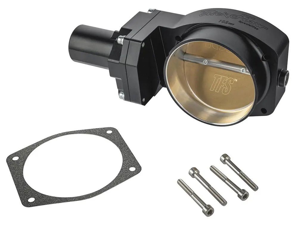 Trick Flow® Billet Aluminum 102mm Drive-by-Wire Throttle Body for GM LS TFS-30711102-DBW