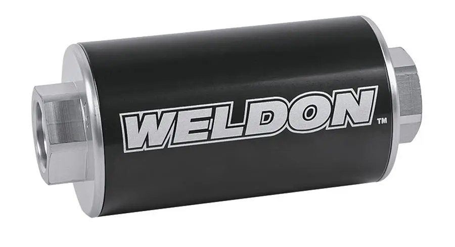 Weldon Billet 10 Microns Fuel Filter with -10 AN Inlet Size WEQ1010SSN